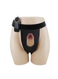 Полый вибрострапон на регулируемых трусиках Draven - 17,5 см. - Baile - купить с доставкой в Камышине