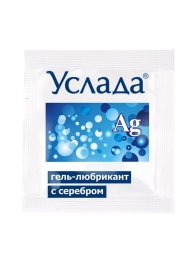 Гель-лубрикант «Услада с серебром» - 3 гр. - Биоритм - купить с доставкой в Камышине