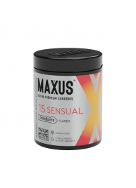 Анатомические презервативы MAXUS Sensual - 15 шт. - Maxus - купить с доставкой в Камышине