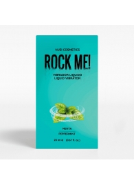 Жидкий вибратор Nuei Rock Me! с ароматом мяты - 20 мл. - Nuei cosmetics - купить с доставкой в Камышине