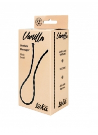 Черный уретральный массажер Glide Small - 30 см. - Lola Games - купить с доставкой в Камышине