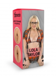 Двусторонний мастурбатор Lola Taylor - 22 см. - ФлешНаш - в Камышине купить с доставкой