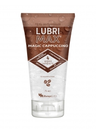 Интимный гель-смазка на водной основе Lubrimax Magic Cappuccino - 75 мл. - ИнтелБИО - купить с доставкой в Камышине