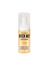 Жидкий вибратор Nuei Rock Me! с ароматом печенья и сливок - 20 мл. - Nuei cosmetics - купить с доставкой в Камышине