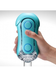 Голубой мастурбатор Tenga Flip ORB Ocean - Tenga - в Камышине купить с доставкой