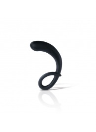 Черный массажер простаты Curving Curt - 13 см. - MyStim - купить с доставкой в Камышине