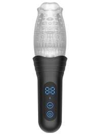 Автоматический мастурбатор Oral Sex Masturbator с функциями ротации, вибрации и фрикций - Secwell - в Камышине купить с доставкой