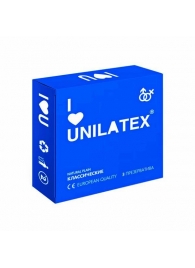 Классические презервативы Unilatex Natural Plain - 3 шт. - Unilatex - купить с доставкой в Камышине