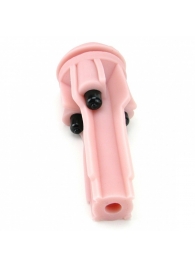 Мастурбатор-вагина Fleshlight - Vibro Pink Lady Touch с вибрацией - Fleshlight - в Камышине купить с доставкой
