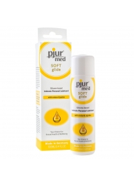 Силиконовый лубрикант с жожоба pjur MED Soft glide - 100 мл. - Pjur - купить с доставкой в Камышине