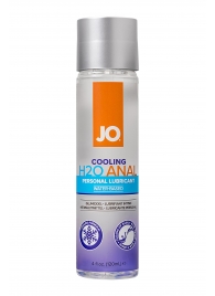 Анальный охлаждающий и обезболивающий лубрикант на водной основе JO Anal H2O COOLING - 120 мл. - System JO - купить с доставкой в Камышине
