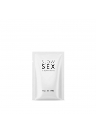 Полоски для орального секса Slow Sex Oral Sex Strips - 7 шт. - Bijoux Indiscrets - купить с доставкой в Камышине