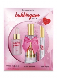 Набор средств для массажа и ласк Bubblegum Play Kit - Bijoux Indiscrets - купить с доставкой в Камышине