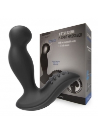 Черный вибромассажер простаты 3,5’’ P-spot Massager - 12,5 см. - Erokay - в Камышине купить с доставкой