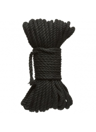 Черная верёвка для связывания и фиксации Bind Tie - 15,24 м. - Doc Johnson - купить с доставкой в Камышине