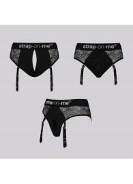 Трусики для фиксации насадок Strap-on-me Harness Lingerie Diva XS - Strap-on-me - купить с доставкой в Камышине
