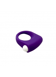 Фиолетовое эрекционное кольцо Puggle Vibrating Ring with Bullet - Adrien Lastic - в Камышине купить с доставкой