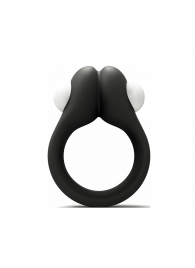 Черное эрекционное кольцо Zippy Vibrating Ring With Bullet - Adrien Lastic - в Камышине купить с доставкой