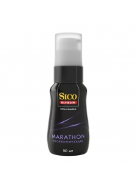 Пролонгирующая гель-смазка Sico Marathon - 50 мл. - Sico - купить с доставкой в Камышине