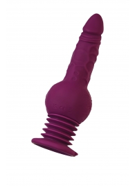 Фиолетовая мини-машина для секса Striker с пультом ДУ - 23,5 см. - ToyFa - купить с доставкой в Камышине