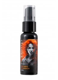 Гель с эффектом вибрации Volcano Of Passion со вкусом вишни - 25 мл. - Erotist Lubricants - купить с доставкой в Камышине