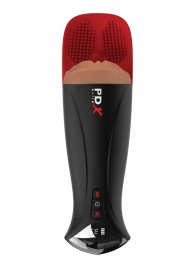 Мастурбатор-вагина в колбе с вибрацией Fuck-O-Matic Pro XL - Pipedream - в Камышине купить с доставкой