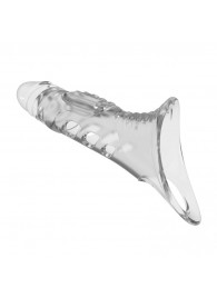 Прозрачная насадка на пенис - 22 см. - Baile - в Камышине купить с доставкой