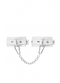 Белые мини-оковы со скруглёнными углами - Pecado - купить с доставкой в Камышине
