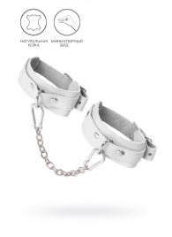 Белые мини-оковы со скруглёнными углами - Pecado - купить с доставкой в Камышине