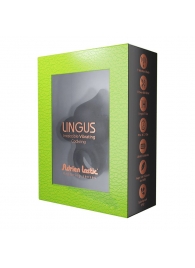 Черное эрекционное кольцо Lingus с вибрацией - Adrien Lastic - в Камышине купить с доставкой