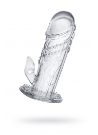 Прозрачная насадка на пенис Uco - 13 см. - A-toys - в Камышине купить с доставкой