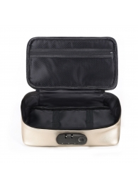Золотистая сумочка для хранения игрушек Discreet Box - Dorcel - купить с доставкой в Камышине
