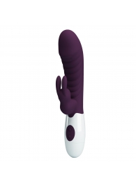 Фиолетовый вибратор-кролик Naughty Bunny - 19,8 см. - Baile