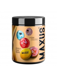 Точечные презервативы MAXUS 2000 Amazing Dots с железным кейсом - 15 шт. - Maxus - купить с доставкой в Камышине