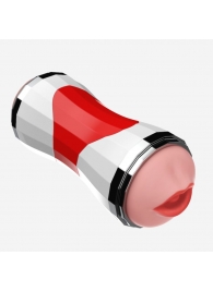 Двусторонний мастурбатор в колбе Power Grip Cup - вагина и ротик - Boys of Toys - в Камышине купить с доставкой