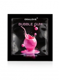 Саше съедобной оральной смазки OraLove с ароматом бабл-гам - 3 гр. - Биоритм - купить с доставкой в Камышине