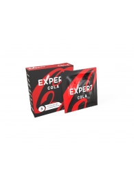 Презервативы с ароматом колы Expert Cola - 3 шт. - Expert - купить с доставкой в Камышине