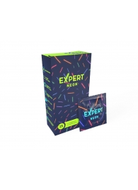 Светящиеся в темноте презервативы Expert Neon - 15 шт. - Expert - купить с доставкой в Камышине