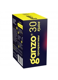 Ароматизированные презервативы Ganzo Juice - 30 шт. - Ganzo - купить с доставкой в Камышине