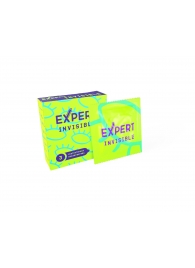 Ультратонкие презервативы Expert Invisible - 3 шт. - Expert - купить с доставкой в Камышине