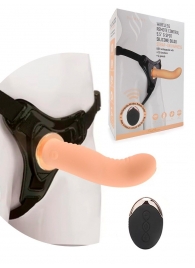 Женский вибрострапон со съемной насадкой и пультом ДУ - Erokay - купить с доставкой в Камышине