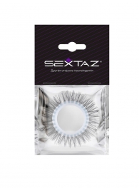 Круглое эрекционное кольцо с длинными «ресничками» - Sextaz - в Камышине купить с доставкой
