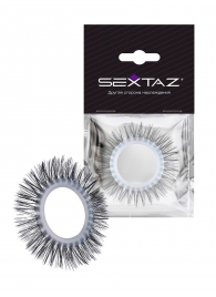 Круглое эрекционное кольцо с длинными «ресничками» - Sextaz - в Камышине купить с доставкой