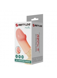 Телесная насадка на пенис Huel - 9 см. - Baile - в Камышине купить с доставкой