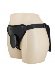 Черные трусики харнесс с платформой Caludio I - Baile - купить с доставкой в Камышине