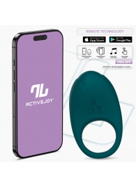 Зеленое интерактивное виброкольцо Ringo - Intoyou - в Камышине купить с доставкой