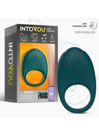 Зеленое интерактивное виброкольцо Ringo - Intoyou - в Камышине купить с доставкой