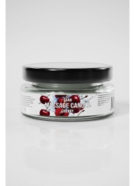 Массажная свеча «Спелая вишня» - 50 мл. - SGAN - купить с доставкой в Камышине