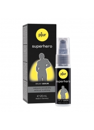 Пролонгатор-сыворотка pjur Superhero Delay Serum - 20 мл. - Pjur - купить с доставкой в Камышине