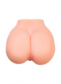 Реалистичный мастурбатор в форме попки с 2 любовными входами - No Name - в Камышине купить с доставкой